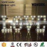 White Marquee Love Letter Lights thumbnail-4