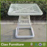 Powder Coated Home Rattan Outdoor Table thumbnail-1