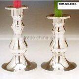 Silver Plated Candle Holder Set of 2 thumbnail-1
