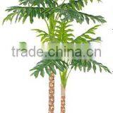 Indoor Home Garden Decorative 100cm to 300cm Height Make Artificial Green Philodendr Live Bonsai Tree EXLYPZ06 0503 thumbnail-3