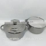Stocked Stainless Steel Double Handle Electric Hot Soup Pot thumbnail-3