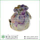 Promotion Fashion Bag Shape With Money Patterns Ceramic Piggy Bank for Decoration thumbnail-1