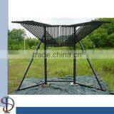 Metal Carpet Display Rack 20 Rugs Display Stand thumbnail-2