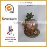 Custom Resin Water Ball With Holy Family Statue