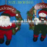 Holiday Items/ Christmas Gift Polyester Rattan Loop/vine Loop/ Christmas Decoration thumbnail-1