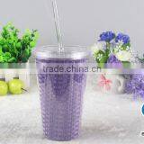 Custom Logo Printed Wholesale Reusable Plastic Cup With Lid thumbnail-4
