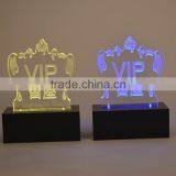 LED Rechargeable Acrylic Signage Display Holder thumbnail-5