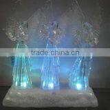 Dongguan Acrylic LED Christmas Angel Hold a Musical Instrument thumbnail-1