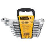 WT2720 Worksite Brand Hand Tools 8pcs EU Type Combination Wrench Set / Spanner thumbnail-2