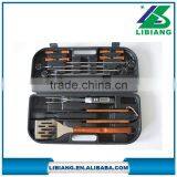 Hot Sale 16pcs Barbecue Tool Set With Carry Box