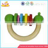 Wholesale Children Musical Wooden Sound Toy Top Quality Baby Wooden Sound Rattle Toy W08K001 thumbnail-2