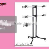 Video Wall Mount Rolling Portable LED TV Mounting Bracket Stand thumbnail-3