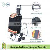 3 Wheels Stair Climber Foldable Shopping Trolley Bag With Seat thumbnail-2