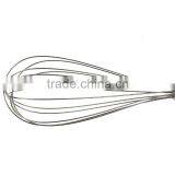 High Quality Stainless Steel Kitchen Egg Whisk With Good Grip thumbnail-4