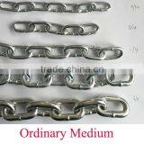 Zinc Plated Ordinary Mild Steel Medium Link Chain thumbnail-1