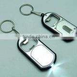 Cheap metal bottle opener key chain with led as seen on tv