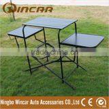 Folding BBQ Table Portable Grill BBQ Table Baoli Boards Camping Table thumbnail-3