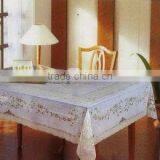 2014 Designed Printed PVC Table Cover Cloth With Falannel Back , Direct Factory/Manufactory Supply/industrial thumbnail-1