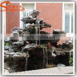 Decorative Indoor Water Fountain Fiberglass Sculpture Garden Water Fountain Landscape Garden Fountain thumbnail-4