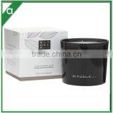 Spraying Multi Colored Scented Candle in Glass Jar With Private Logoand Gift Box thumbnail-3