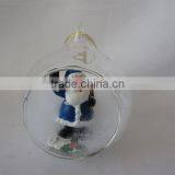 Crystal Balls Dollarma One Dollar Cheapest XMS Christamas Bear Deer Santa SnowFlake Glass 156032-15037 thumbnail-5