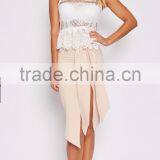 Summer Fashion Clothes Lace Crochet Women Tops Sleeveless Beachwear Sexy Tops thumbnail-5