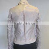Anti-Wrinkle Feature and Winter Season Ladies PU Leather Jacket thumbnail-6