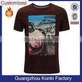 OEM High Quality Heat Transfer Printing Cotton-t Shirts