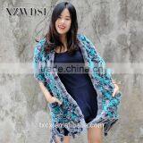 CX-B-65G Fashion Breathable Rex Rabbit Fur Knitted Shawls thumbnail-1