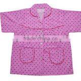 2017 Custom Made Pajamas Black Polka Dots Girls Pajamas Set thumbnail-2