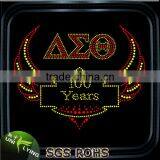 2017 Latest Custom Fashion Rhinestone Hotfix Transfer Motif thumbnail-4