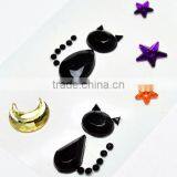 Gem Stickers Craft Rhinestone Mirror Decoration Sticker for Card Making thumbnail-5