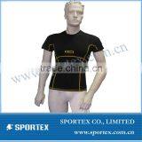 Mens OEM Nylon/spandex Compression Wear/compression Top Wear/mens Short Compression Wear thumbnail-1