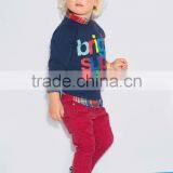 S32289W Children Fashion Cartoon Hoodie Long Sleeve O-neck Cotton Kids Boys Hoodies thumbnail-2