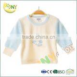 2016 Round Collar Long Sleeves Velour Baby Shirt thumbnail-1