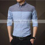 Wholesale Walson D82310f 2016 Korean Garment Latest Fashion Dress Mens Shirt Apparel thumbnail-1