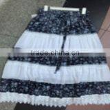 Factory Direct Price Light Blue Universal Side Designer Girls Fancy Long Skirts thumbnail-1