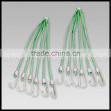 Flat/plastic/chairs/latex/trampoline/casino/elastic Bungee Cord Key Chain thumbnail-2