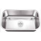 Stainless Steel Single Large Bowl Undermount Sink thumbnail-1