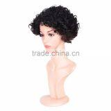 Large Stocks! Sexy Synthetic Wigs, Cheap Synthetic Cosplay Wigs, Short Dark Brown Cosplay Hair Wig thumbnail-6