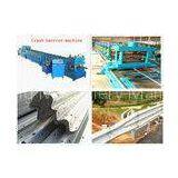 OEM / ODM Color Steel Highway Guardrail Roll Forming Machine 18.5kw