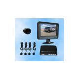 Video parking sensor with 3.5''TFT LCD monitor
