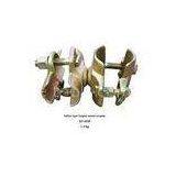 Italian Type Malleable Swivel Clamp Scaffolding / Double Coupler Scaffold