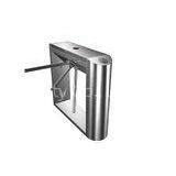 Heavy Duty Bidirectional Tripod Turnstile Gate , 304 Stainless Steel Security Door Access