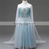 Hot Movie Frozen Dress Fashion Dress Children Dress Cosplay Costume for Girls thumbnail-4