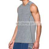 Factory New Screen Printing Custom Logo Muscle Mans Tank Top thumbnail-3