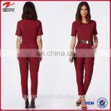 Midi Sleeve High Waist Jumpsuit for Women 2015