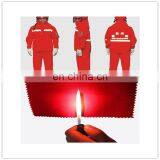 Red Color Meta Aramid Fire Resistant Textiles, Fireproof Fabric