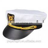 Adult White Yacht Captain Hat thumbnail-1