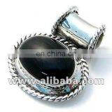 Black Onyx Alloy Pendant thumbnail-1